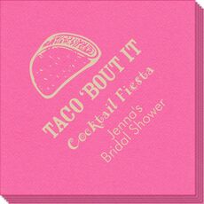Taco Bout It Linen Like Napkins