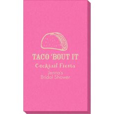 Taco Bout It Linen Like Guest Towels