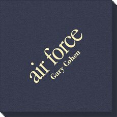 Big Word Air Force Linen Like Napkins