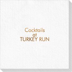 Your Own Text Deville Napkins
