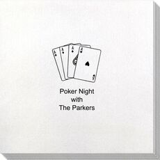 All Aces Bamboo Luxe Napkins