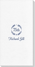 75th Wreath Deville Guest Towels