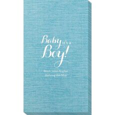 Baby It's A Boy Bamboo Luxe Guest Towels