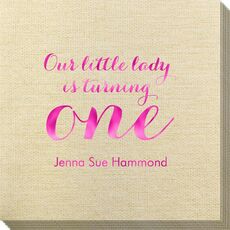 Our Little Lady Bamboo Luxe Napkins