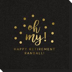 Confetti Dots Oh My Linen Like Napkins