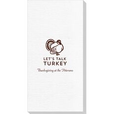 Let's Talk Turkey Deville Guest Towels