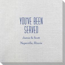 You've Been Served Bamboo Luxe Napkins