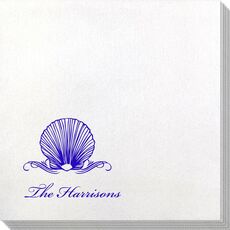 Graceful Seashell Bamboo Luxe Napkins