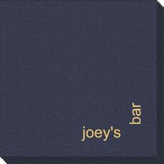 Corner Text Linen Like Napkins