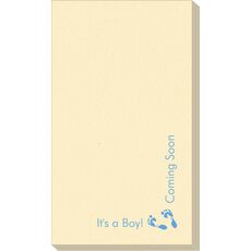 Corner Text with Baby Twinkle Toes Design Linen Like Guest Towels