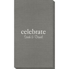 Big Word Celebrate Bamboo Luxe Guest Towels