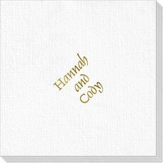 Always Flaunt Your Names Deville Napkins