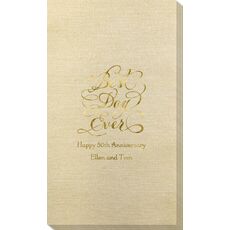 Whimsy Best Day Ever Bamboo Luxe Guest Towels