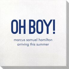 Bold Oh Boy Bamboo Luxe Napkins