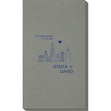 We Love Chicago Linen Like Guest Towels