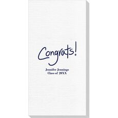 Fun Congrats Deville Guest Towels