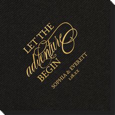 Let the Adventure Begin Linen Like Napkins