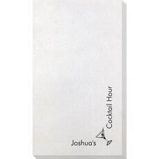 Corner Text with Martini & Olive Bamboo Luxe Guest Towels