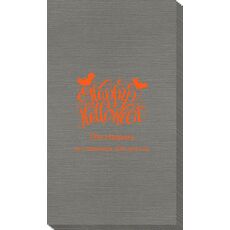 Happy Halloween Bamboo Luxe Guest Towels
