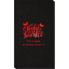 Happy Halloween Linen Like Guest Towels
