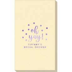 Confetti Dots Oh Yay! Linen Like Guest Towels