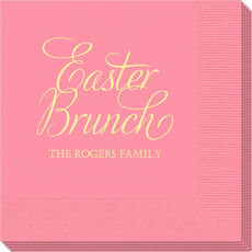 Easter Brunch Napkins
