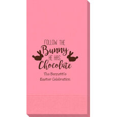 Follow The Bunny Guest Towels