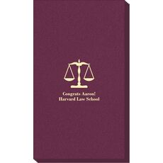 Scales of Justice Linen Like Guest Towels