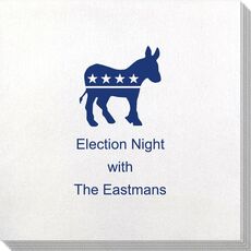 Patriotic Donkey Bamboo Luxe Napkins