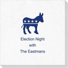 Patriotic Donkey Deville Napkins