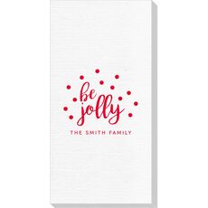 Confetti Dots Be Jolly Deville Guest Towels