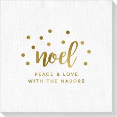 Confetti Dots Noel Deville Napkins