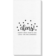 Confetti Dots Cheers Deville Guest Towels