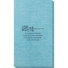 Just the Love Facts Bamboo Luxe Guest Towels