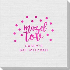 Confetti Mazel Tov Linen Like Napkins