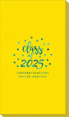 Class of Confetti Dots Linen Like Guest Towels