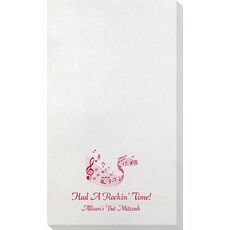 Musical Staff Bamboo Luxe Guest Towels