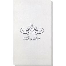 Magnificent Scroll Bamboo Luxe Guest Towels