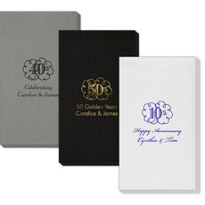 Pick Your Own Fun Scroll Linen Like Guest Towels