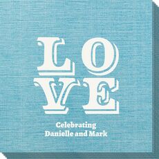 Retro Love Bamboo Luxe Napkins