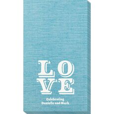 Retro Love Bamboo Luxe Guest Towels