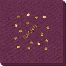 Confetti Dot Party Linen Like Napkins