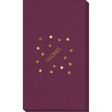 Confetti Dot Party Linen Like Guest Towels