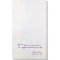 Definition of Love Bamboo Luxe Guest Towels