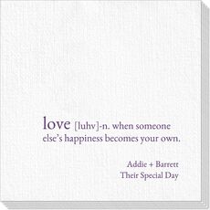 Definition of Love Deville Napkins