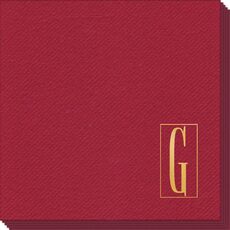 Contempo Monogram Linen Like Napkins
