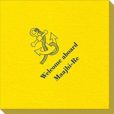 Boat Anchor Linen Like Napkins