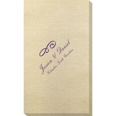 Little Scroll Bamboo Luxe Guest Towels