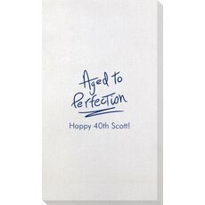 Fun Aged to Perfection Bamboo Luxe Guest Towels