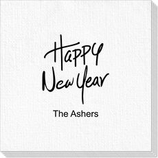 Fun Happy New Year Deville Napkins
